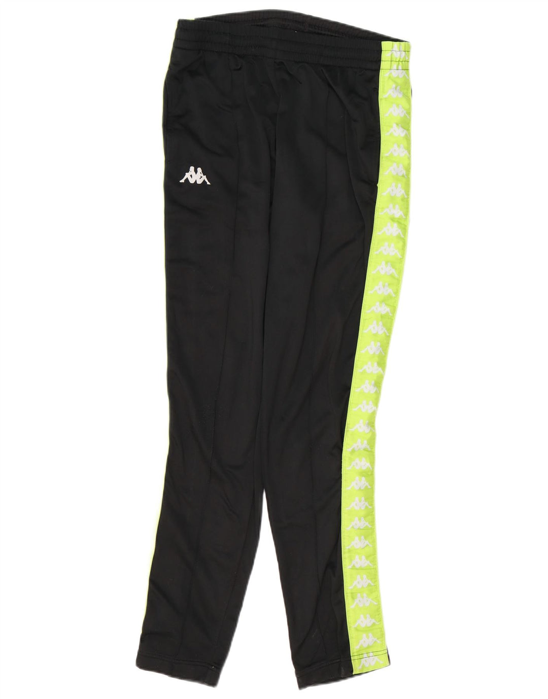 KAPPA Полный спортивный костюм с рисунком для мальчиков 15–16 лет, черный, полиэстер с цветными блоками