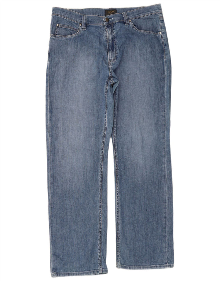 Мужские прямые джинсы Joop W38 L32, синий хлопок