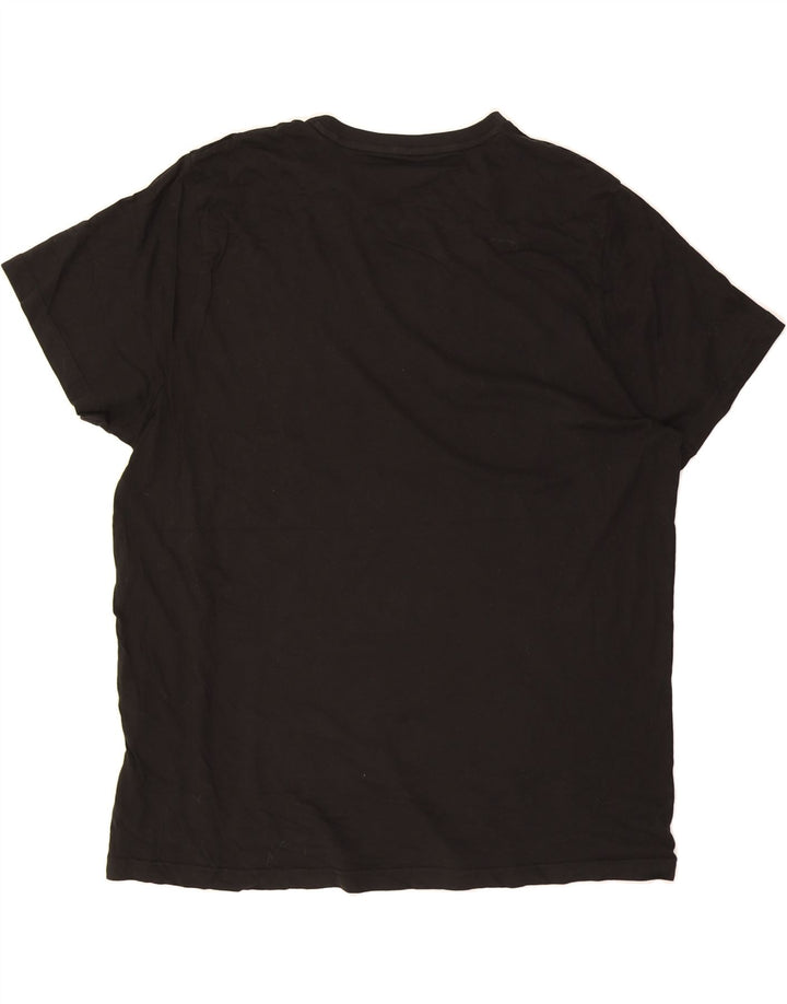 PUMA Mens Graphic T-Shirt Top 2XL Black Vintage Puma and Second-Hand Puma from Messina Hembry 