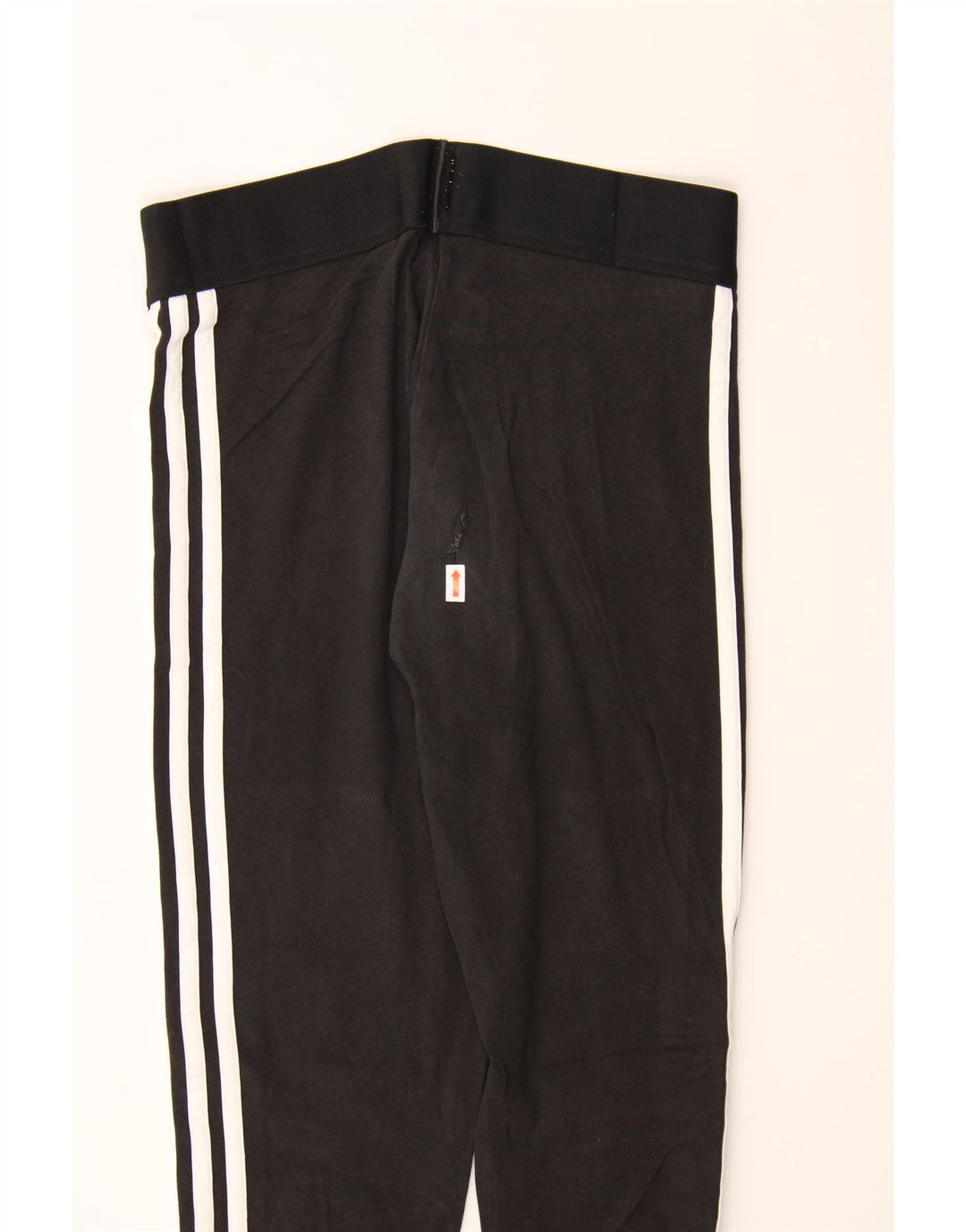 ADIDAS Womens Leggings UK 8/10 Small Black Cotton Vintage Adidas and Second-Hand Adidas from Messina Hembry 