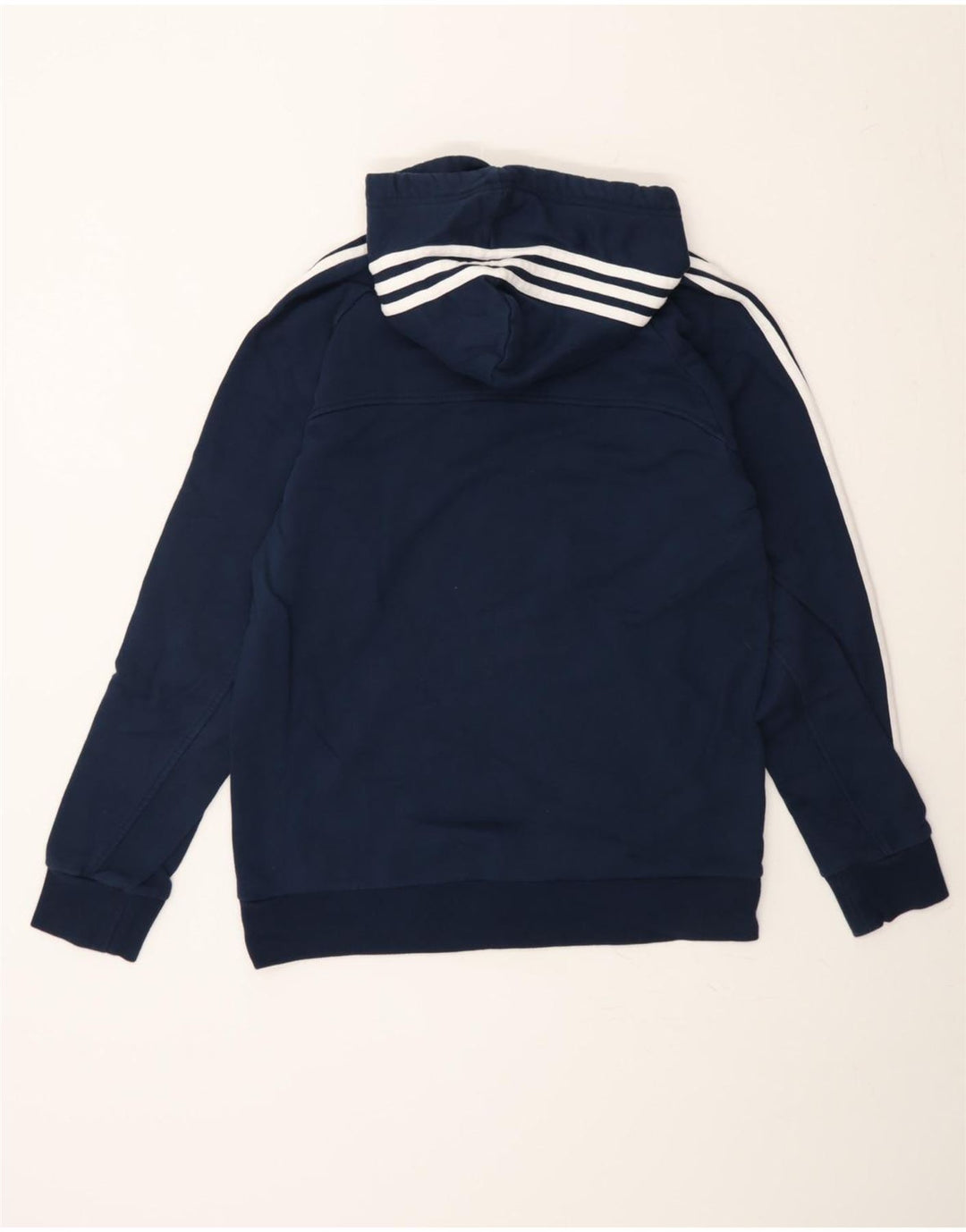 Мужской джемпер с капюшоном ADIDAS, средний темно-синий, хлопок