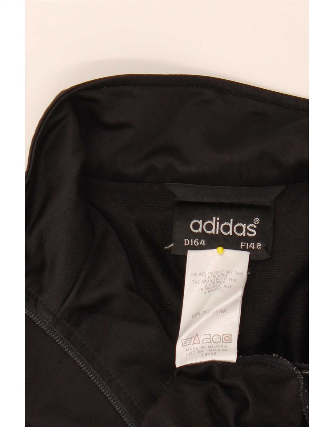 Спортивный костюм Adidas для мальчиков 13-14 лет, черный полиэстер