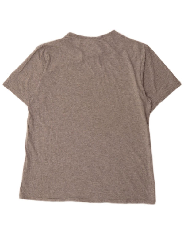 Ellesse Мужская футболка с рисунком Top XL Серый хлопок в крапинку