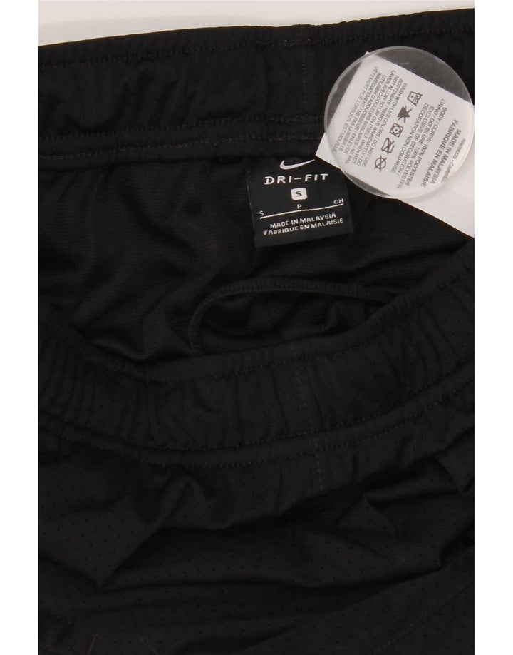 Мужские спортивные шорты Nike Dri Fit, маленькие черные, полиэстер