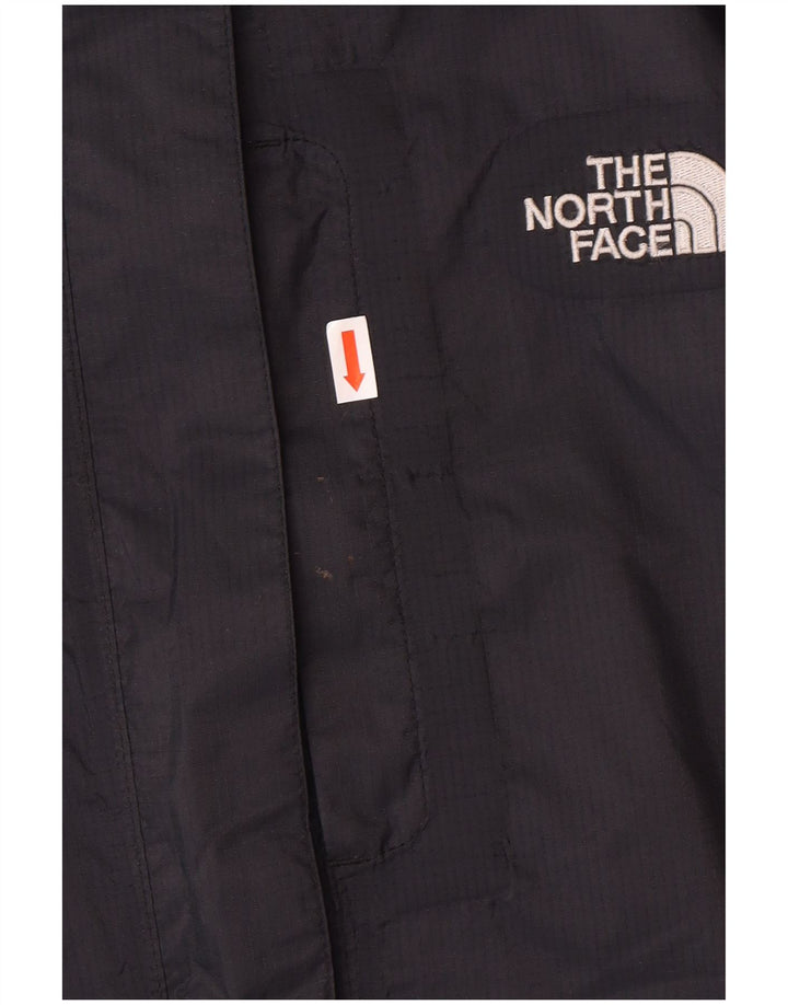 Женская дождевик с капюшоном THE NORTH FACE Hyvent UK 14, средний черный нейлон