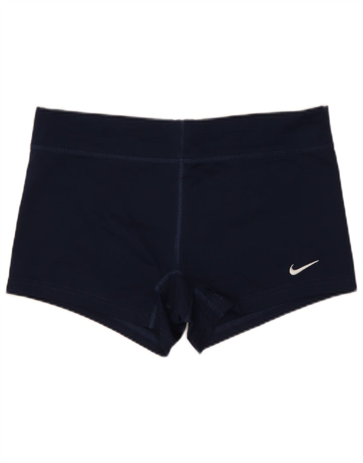 Женские спортивные шорты NIKE Dri Fit UK 12, средний темно-синий, полиэстер