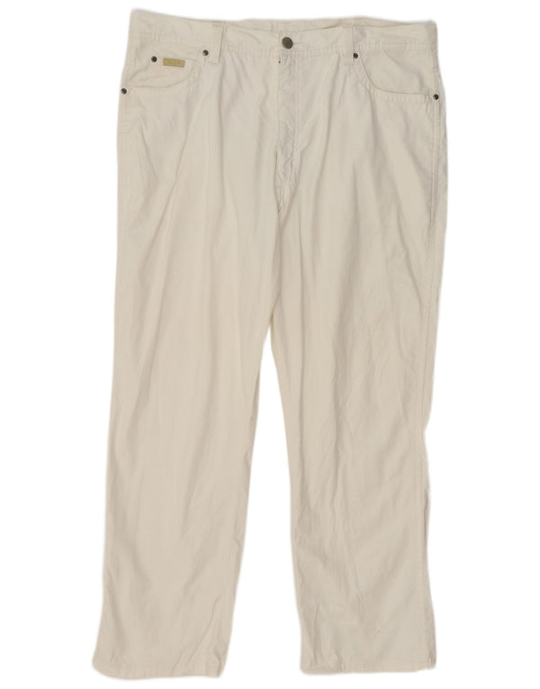 Мужские прямые джинсы Wrangler Texas Stretch W42 L30, белый хлопок