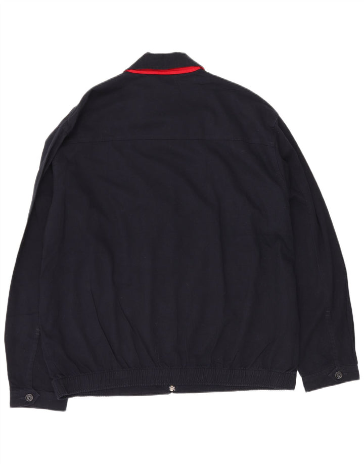 Мужской бомбер Chaps UK 40, большой темно-синий, хлопок