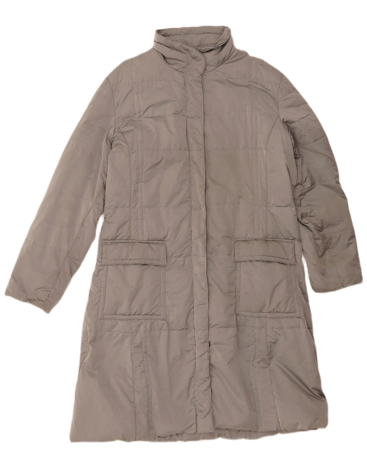 CIESSE PIUMINI Womens Oversized Padded Coat IT 50 XL Grey Polyester