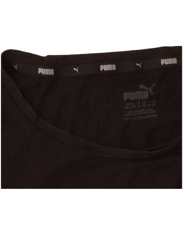 Женская футболка с рисунком Puma Top UK 20 2XL, черная