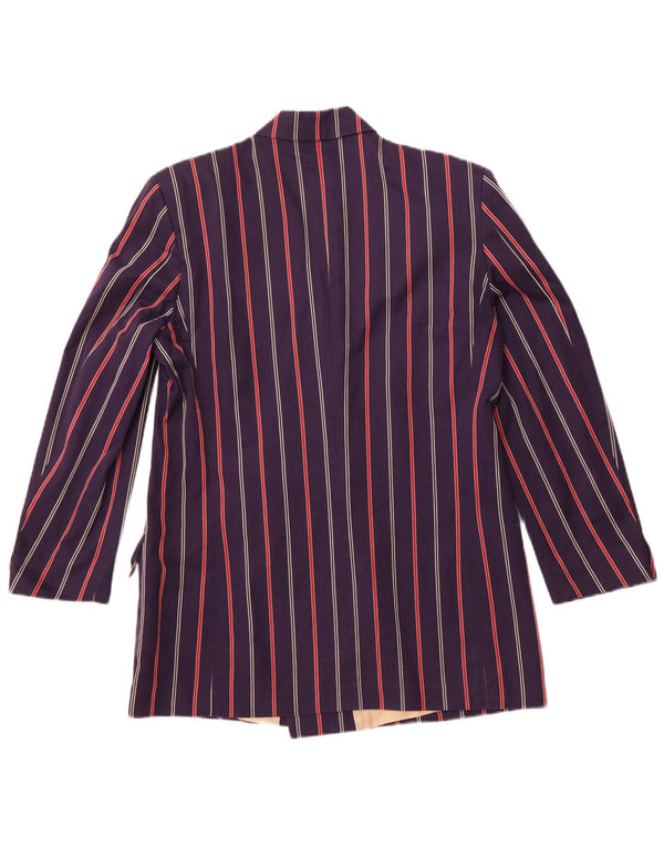 Мужской пиджак Генри Коттонс IT 44 XS Темно-синий в полоску из хлопка