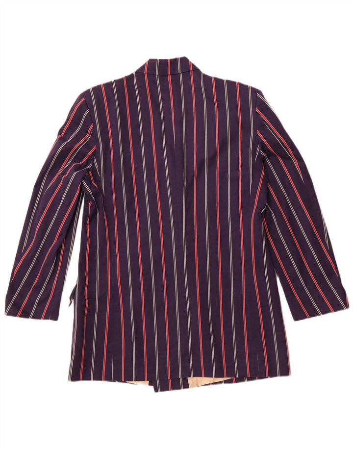 Мужской пиджак Генри Коттонс IT 44 XS Темно-синий в полоску из хлопка
