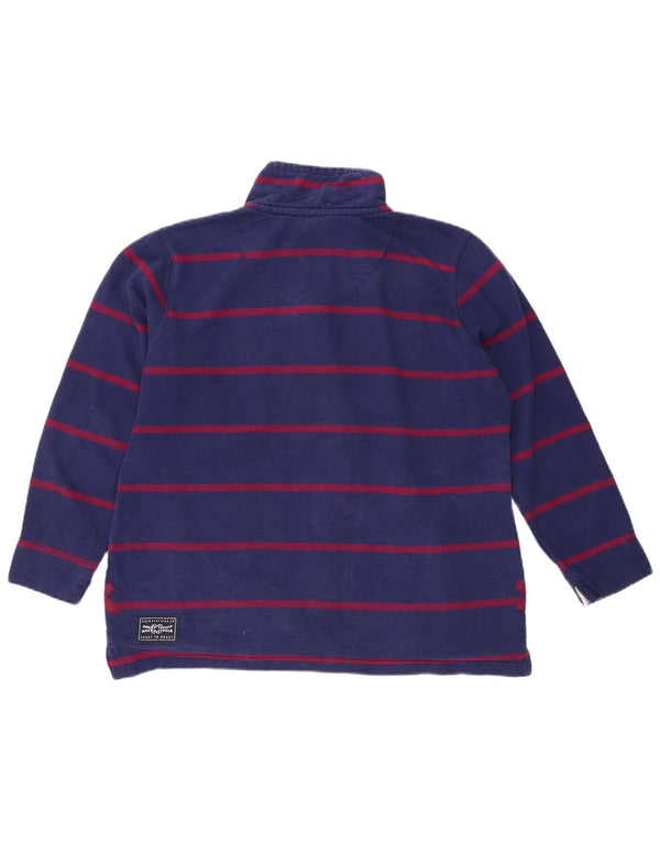 Женский свитер-свитшот CREW CLOTHING UK 16, большой темно-синий в полоску