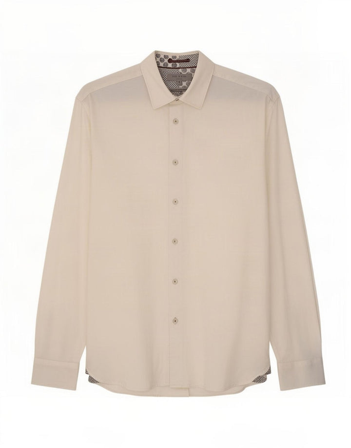 Мужская рубашка Ted Baker, размер 5 XL, белый хлопок