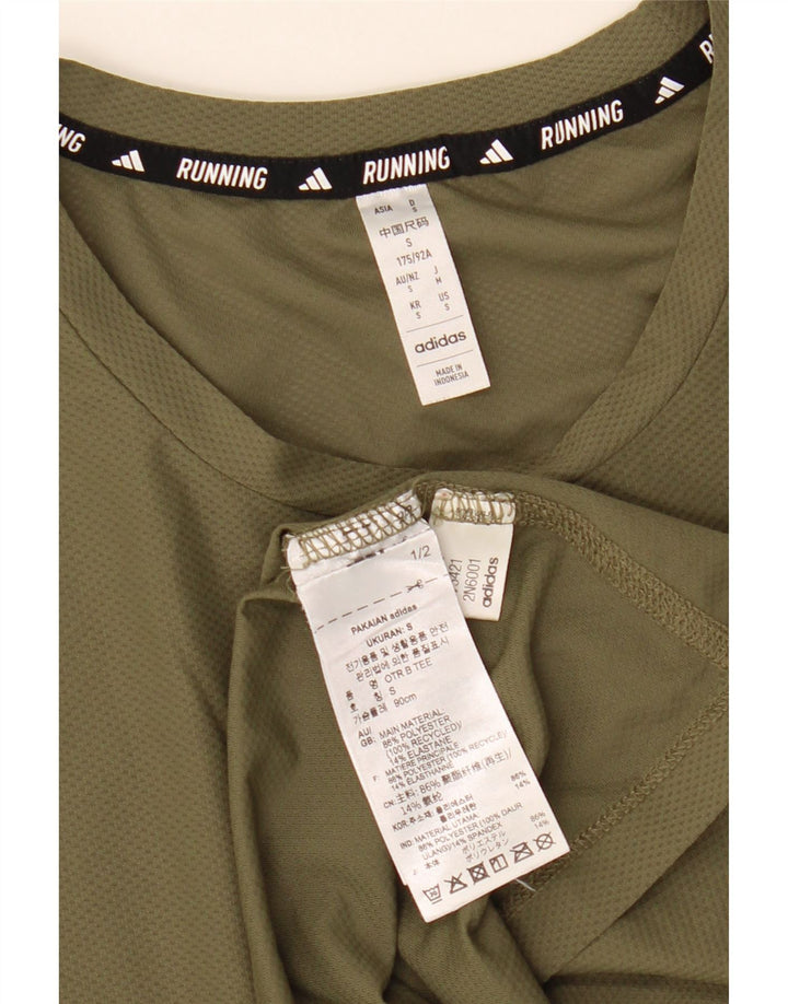 Мужская футболка Adidas Top Small Khaki Polyester