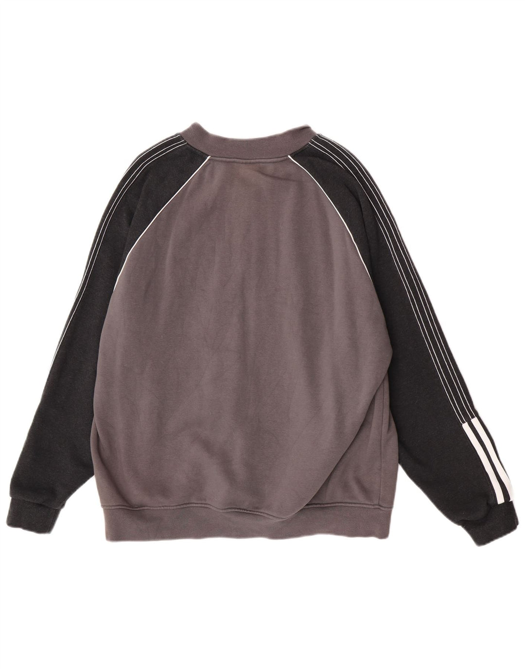 Мужской спортивный костюм Adidas, большая серая хлопковая куртка с цветными блоками