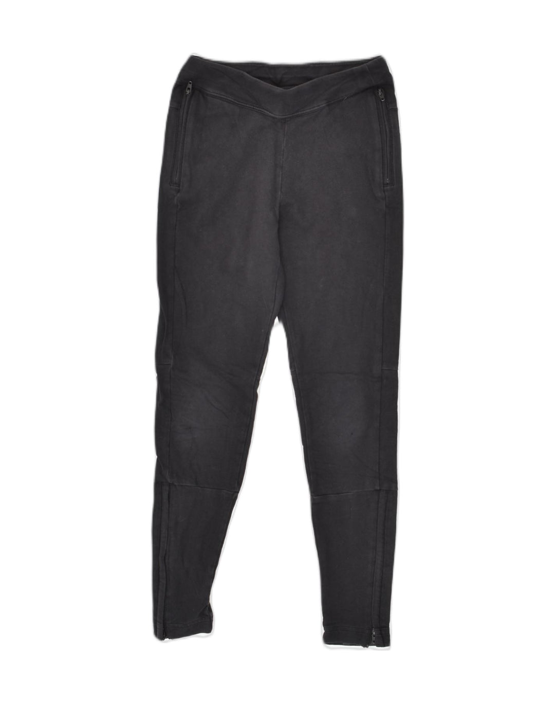 ADIDAS Girls Tracksuit Trousers 9-10 Years Black Cotton | Vintage Adidas | Thrift | Second-Hand Adidas | Used Clothing | Messina Hembry 