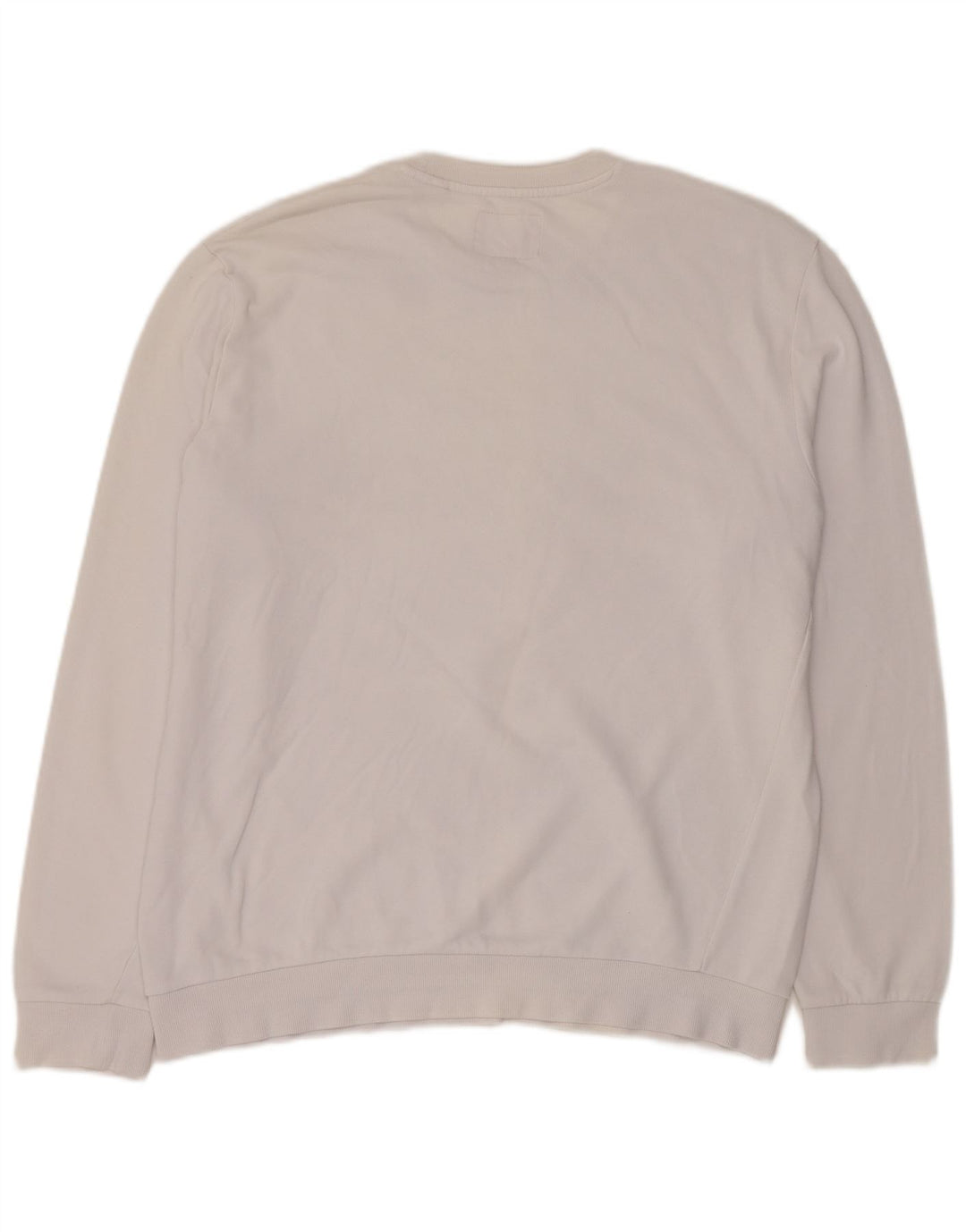 Guess Мужской свитшот с рисунком XL из хлопка белого цвета