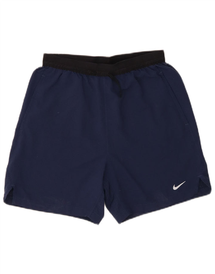 Спортивные шорты Nike для мальчиков Dri Fit 13–14 лет, темно-синий, полиэстер