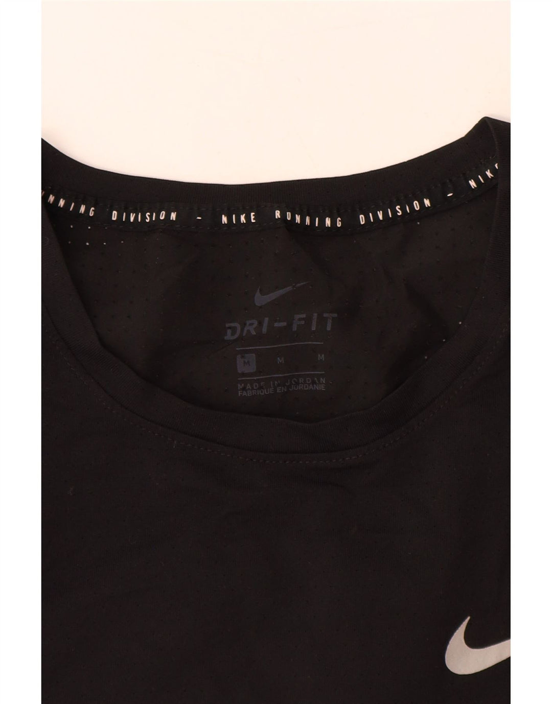 Мужская футболка NIKE Dri Fit с графическим рисунком, средний черный полиэстер