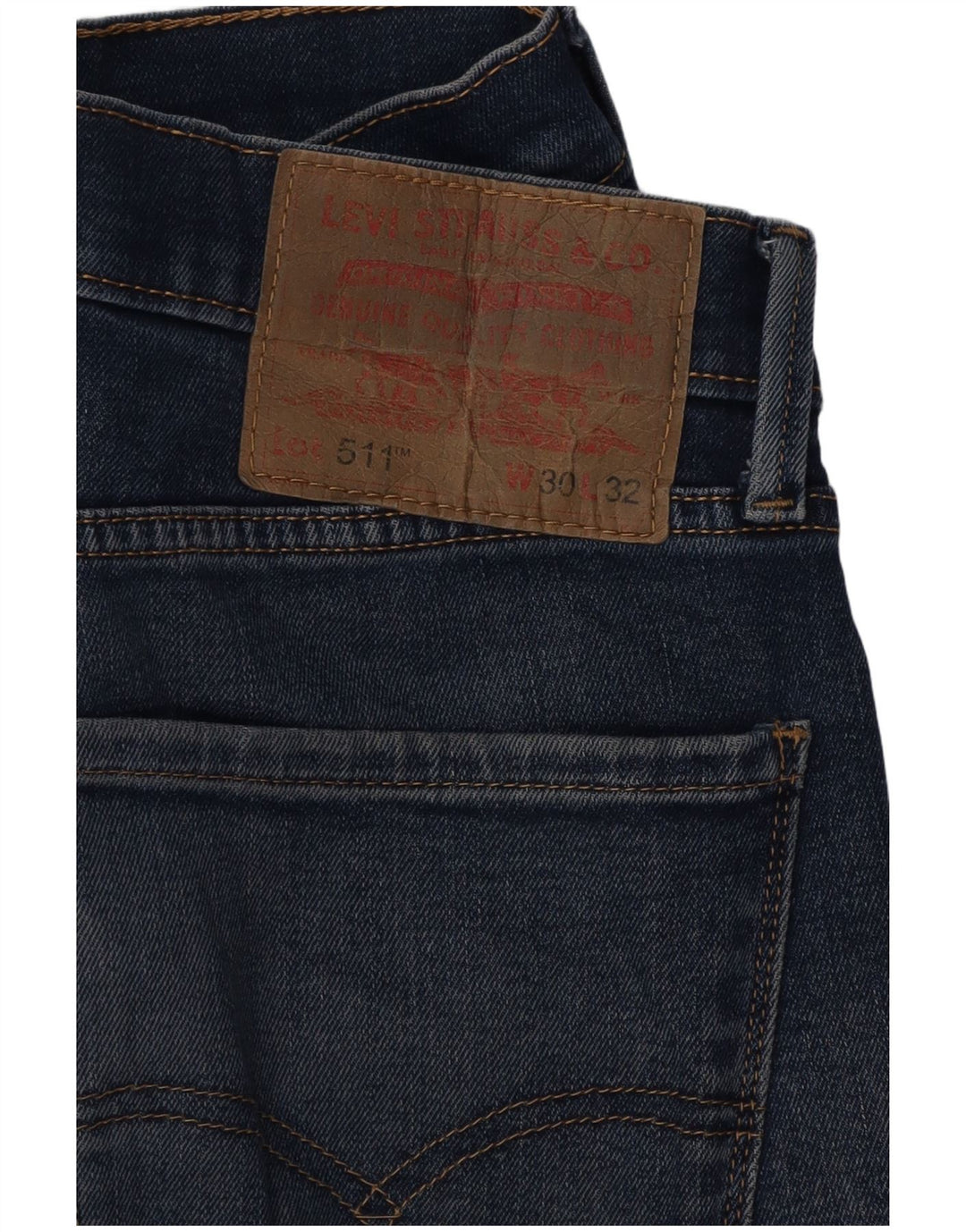 Мужские джинсы LEVI'S 511 Slim W30 L32 Синие, хлопок