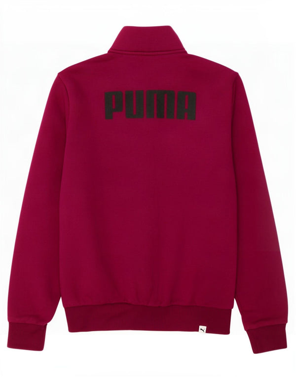 Женский спортивный костюм Puma с графическим рисунком UK 12, средний бордовый хлопок, хлопок