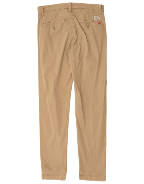 Мужские брюки-чиносы Levi's Standard зауженные W30 L32 бежевые, хлопок