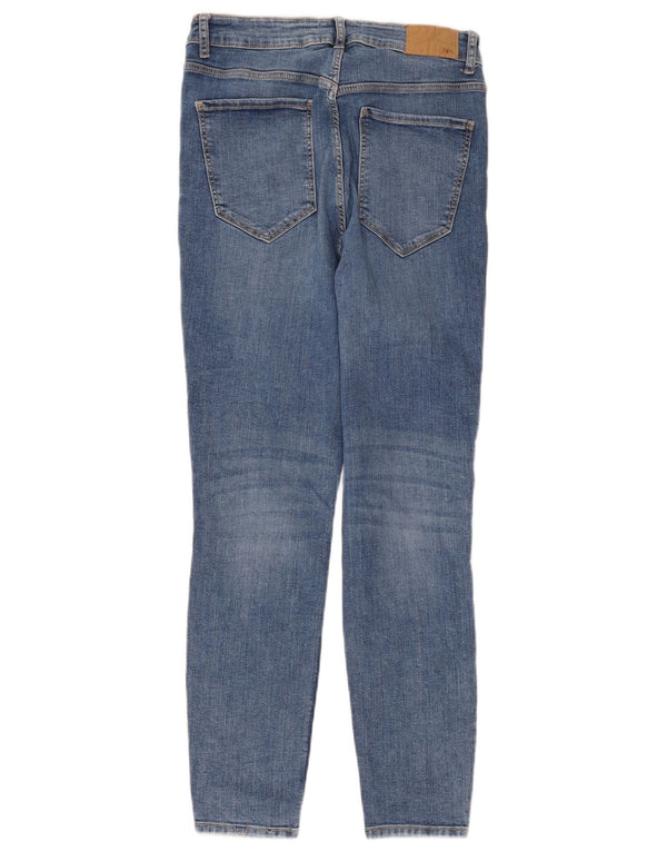 Женские джинсы скинни Zara EU 44 XL W34 L26, синий хлопок