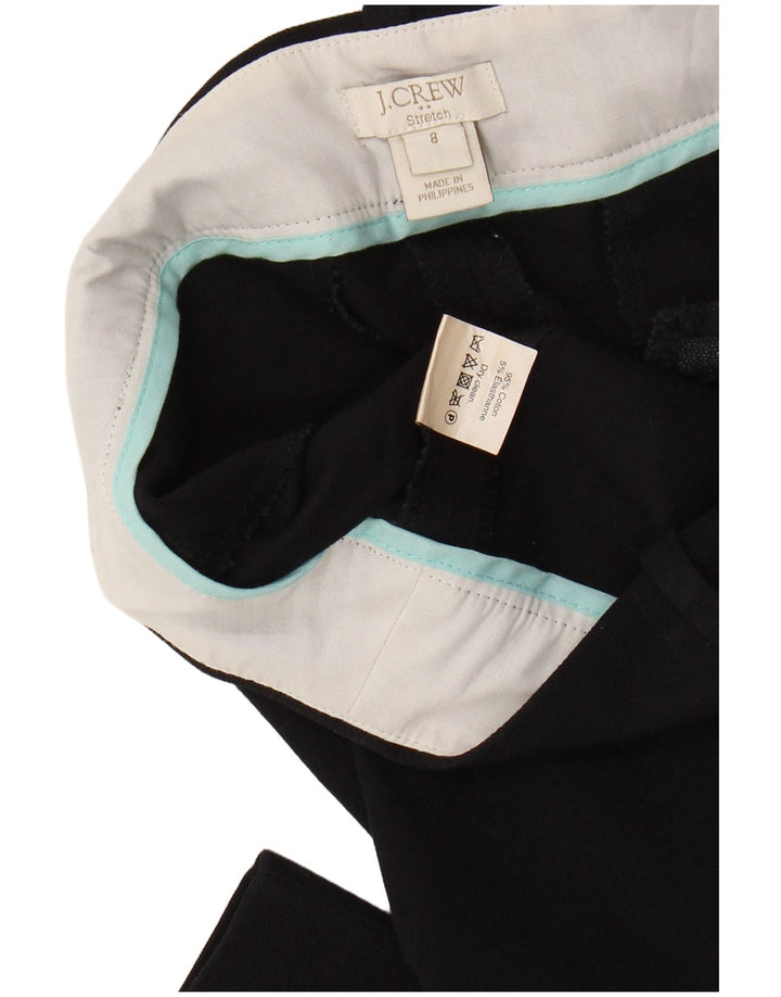 Женские укороченные брюки стрейч J. CREW US 8 Medium W30 L26, черные