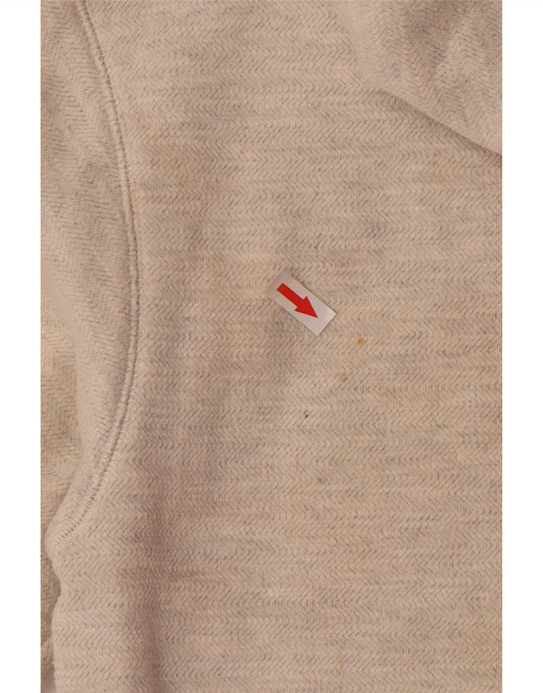 BILLABONG Женский свитер с капюшоном на молнии UK 8, маленький серый цветной блок