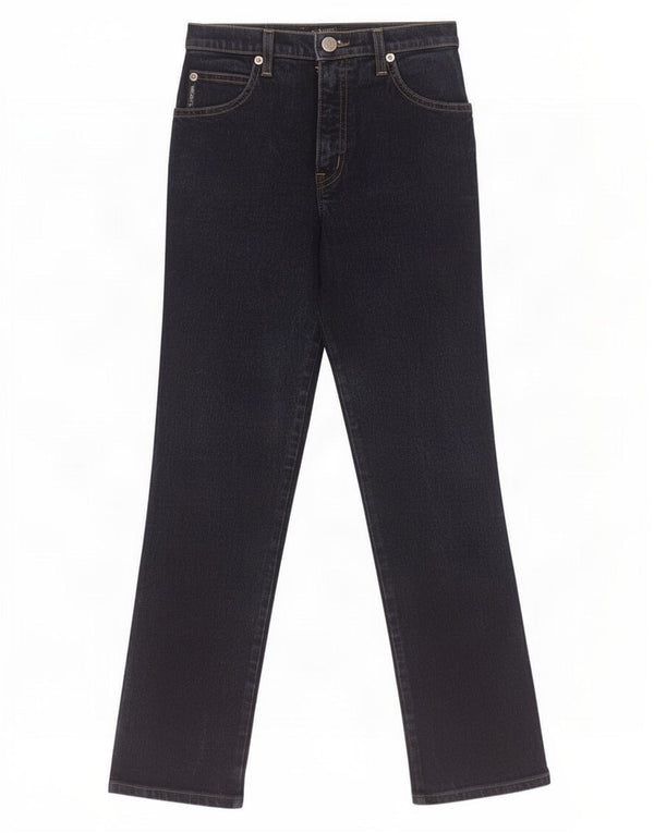 Armani Womens Straight Jeans W26 L28 Navy Blue Cotton