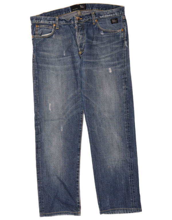 Мужские прямые джинсы Roy Rogers W35 L29 синие