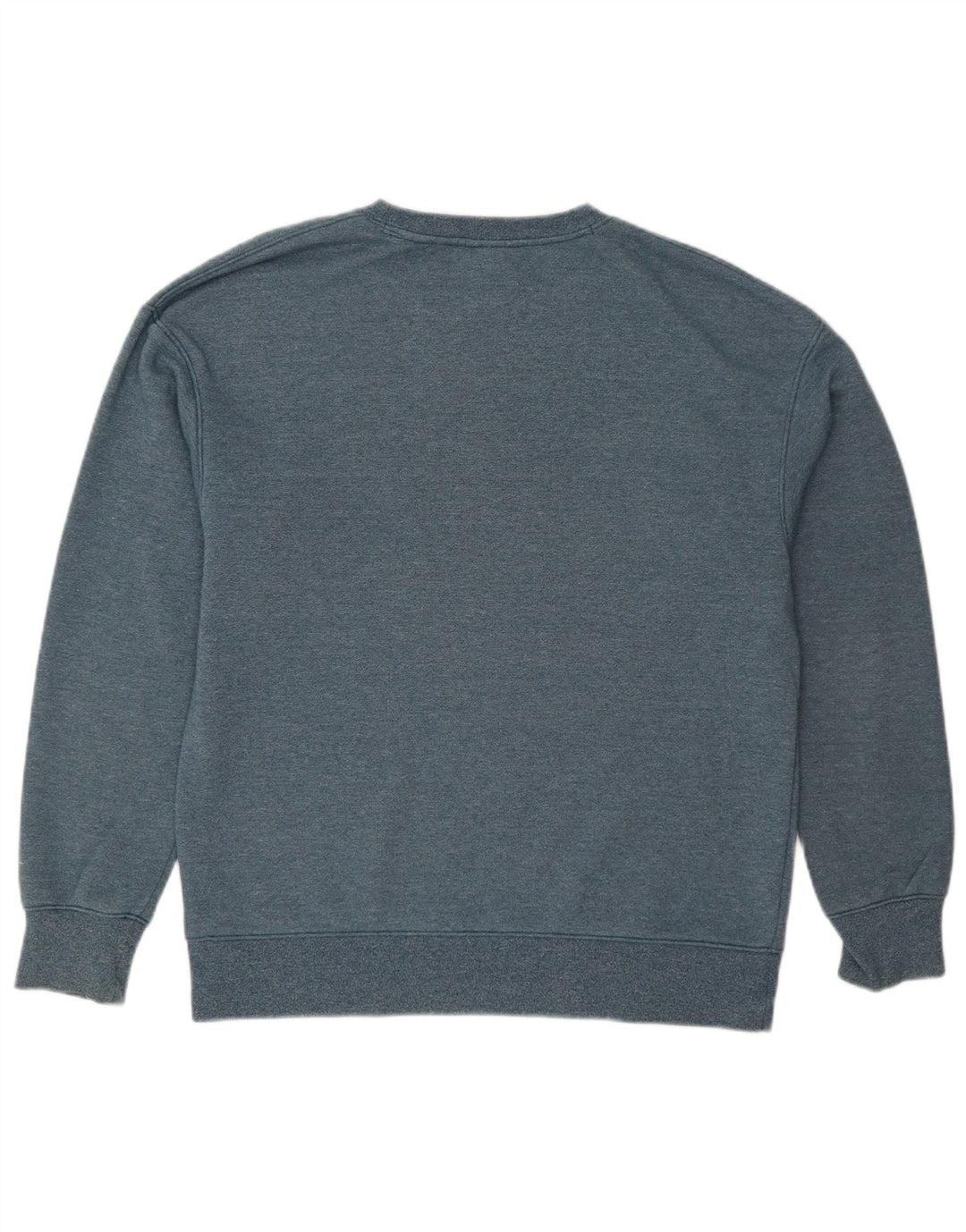 Мужской свитер Nike, хлопковый джемпер среднего синего цвета