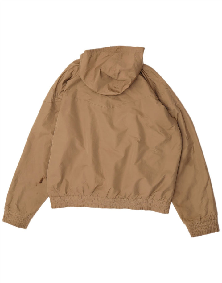 Мужская двусторонняя куртка с капюшоном Nike UK 45/47 XL, коричневый полиэстер