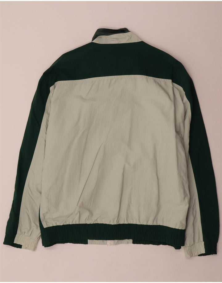 Мужская спортивная куртка Madison XL, зеленая с цветными блоками, полиамид, спортивная