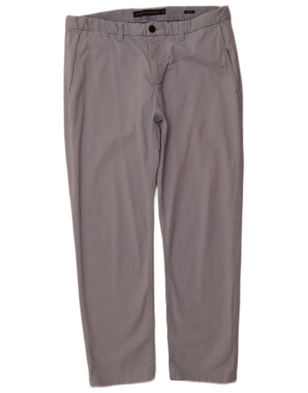 Мужские брюки-чиносы French Connection, размер 34, синий хлопок