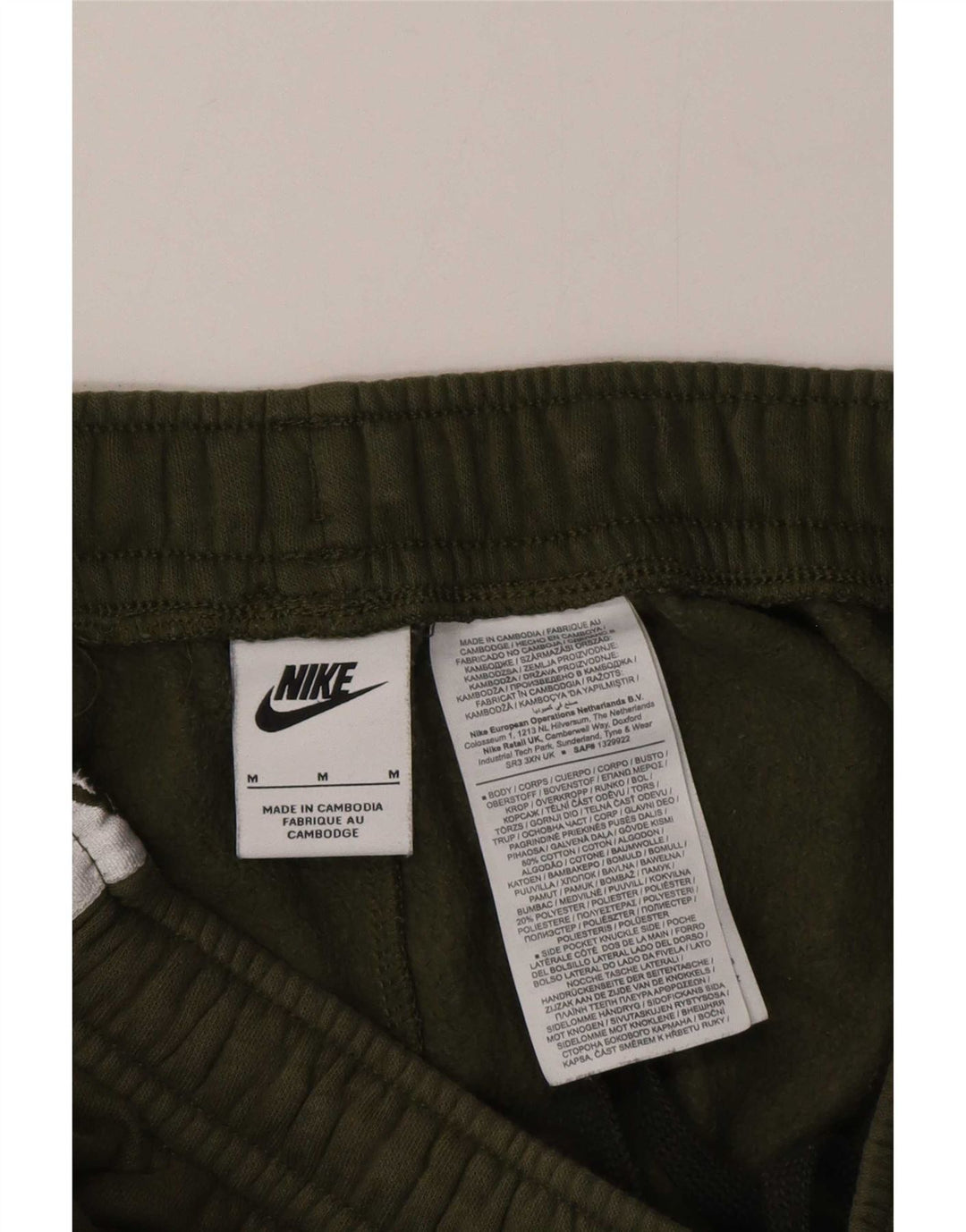 Мужские спортивные брюки Nike с графическим рисунком, джоггеры, средний цвет хаки, цветные блоки