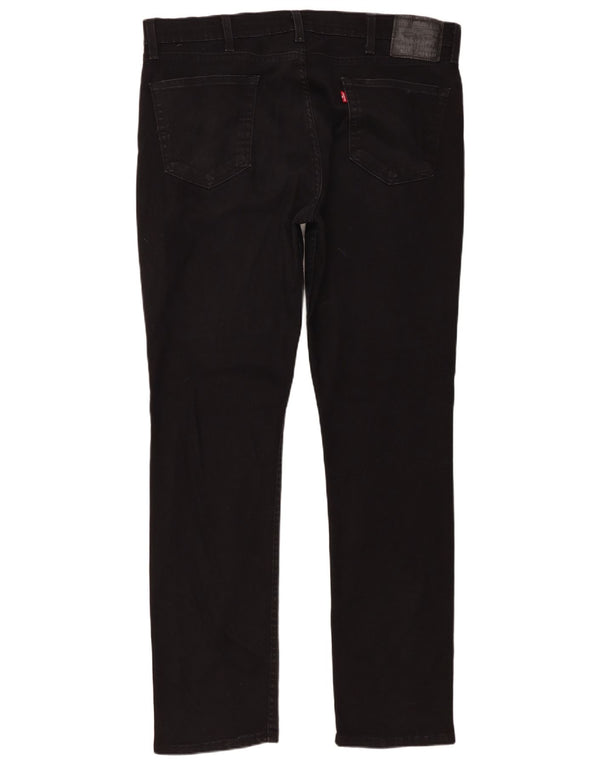 Мужские джинсы Levi's Slim 511 W38 L34, черный хлопок