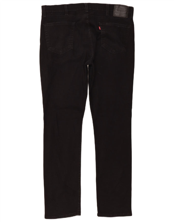 Мужские джинсы Levi's Slim 511 W38 L34, черный хлопок