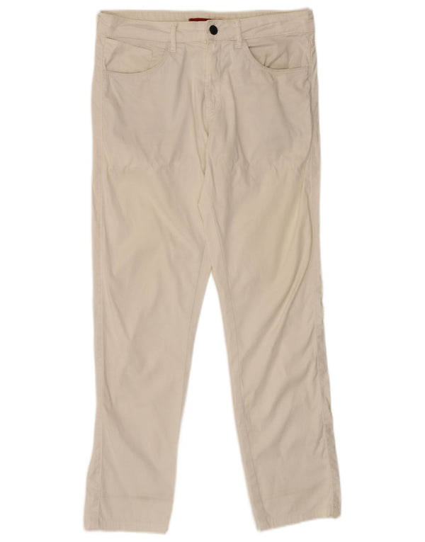 Брюки мужские узкие повседневные Zara EU 40 Medium W31 L29 белые