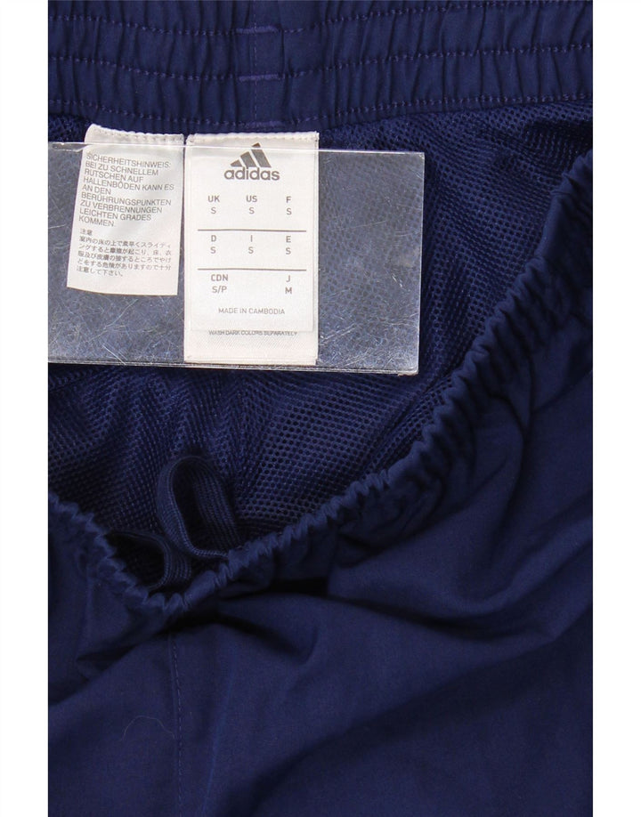 Мужские спортивные брюки ADIDAS, брюки-джоггеры, маленькие, темно-синие, полиэстер