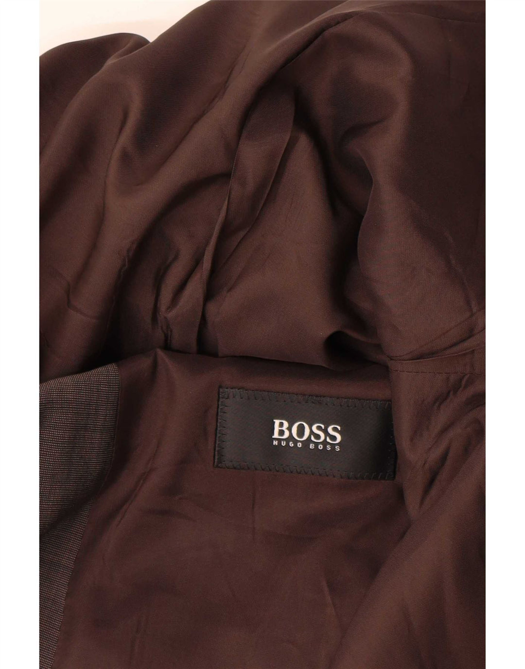 Мужской пиджак Hugo Boss на 3 пуговицах EU 46, маленький серый из натуральной шерсти