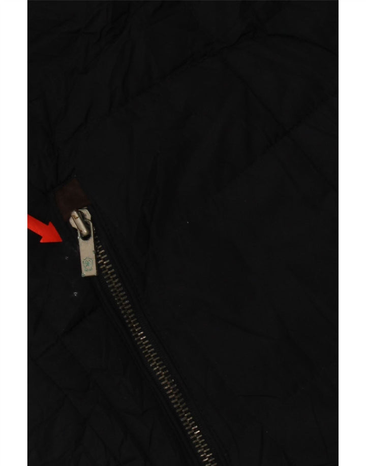 Мужской утепленный жилет Massimo Dutti UK 44 2XL темно-синий из полиэстера