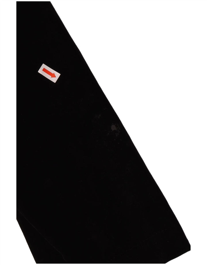 Женская вельветовая куртка Benetton IT 42 Medium, черный акрил