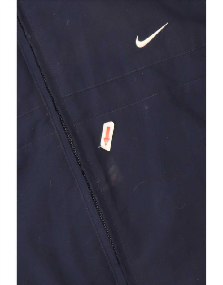 Мужская спортивная куртка Nike UK 38/40, средний темно-синий полиэстер