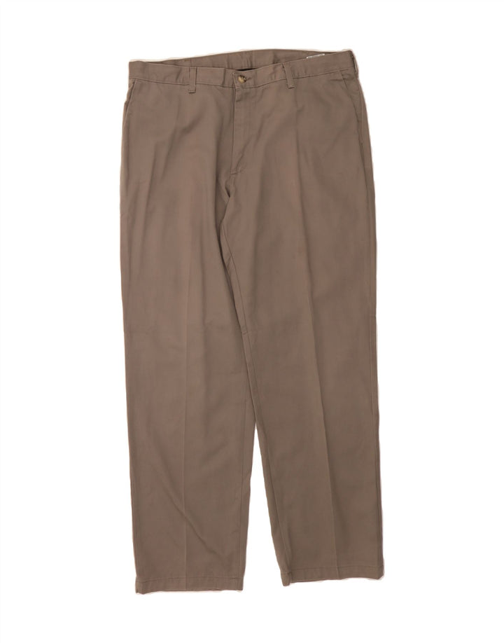 LEE Mens Straight Chino Trousers W38 L32 Brown Vintage Lee and Second-Hand Lee from Messina Hembry 