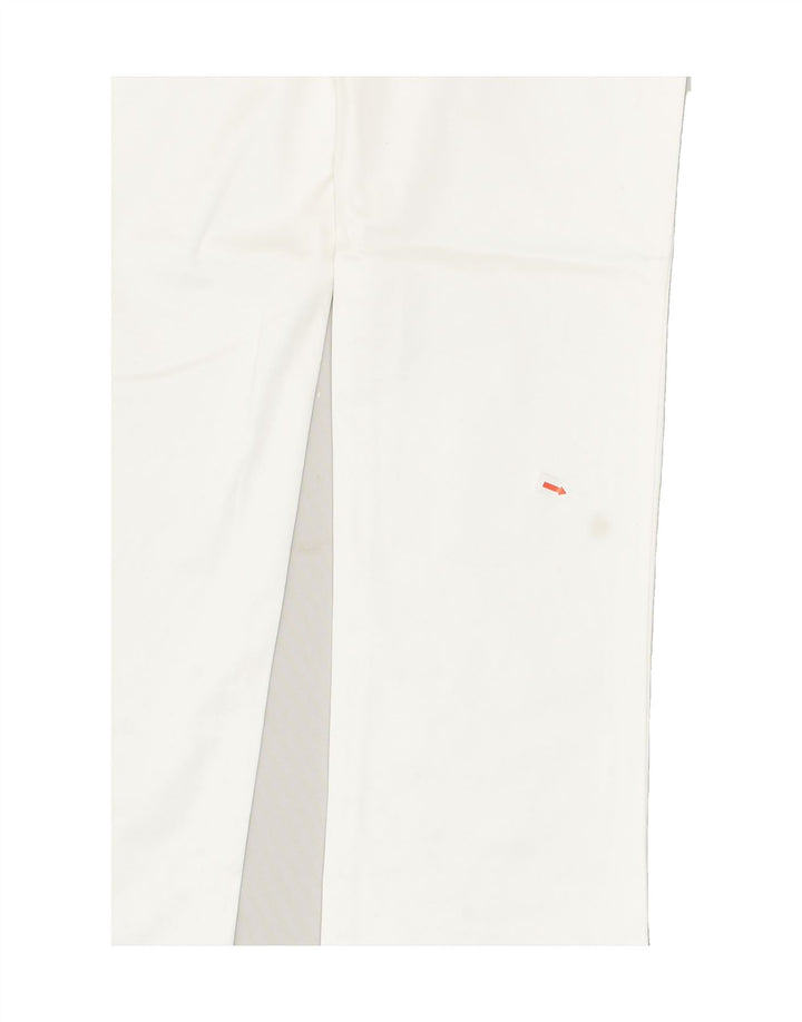 GUESS Womens Bootcut Casual Trousers IT 38 XS W28 L31  White Cotton | Vintage Guess | Thrift | Second-Hand Guess | Used Clothing | Messina Hembry 