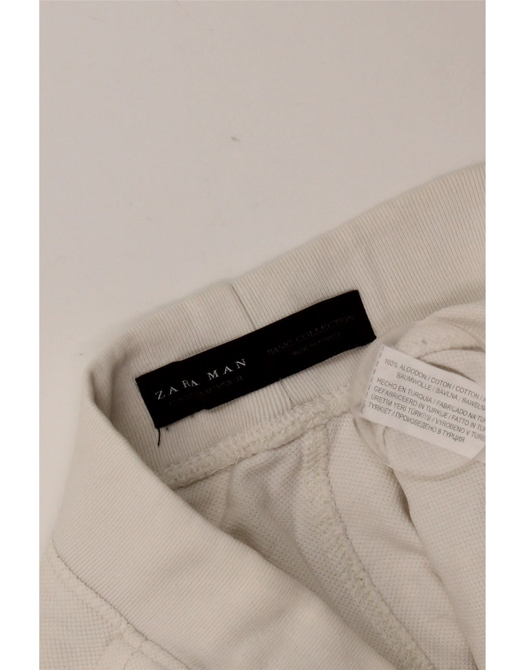 Мужские шорты чинос Zara Medium W31, белый хлопок