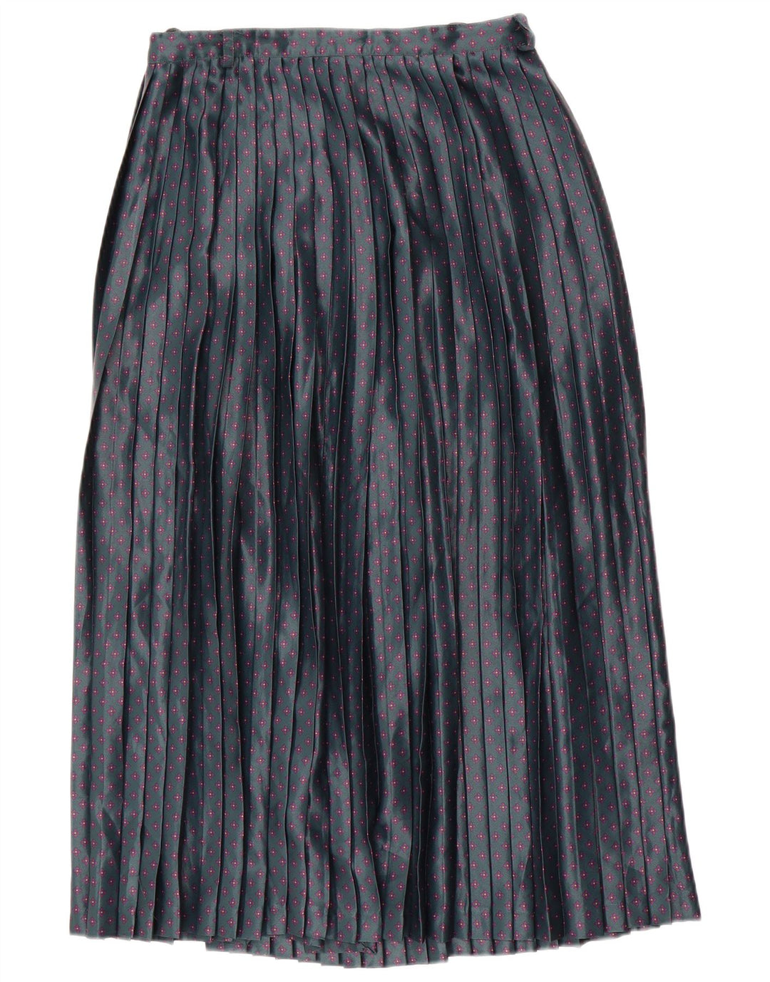 Haupt Женская плиссированная юбка-нож W28 Средний зеленый с цветочным принтом