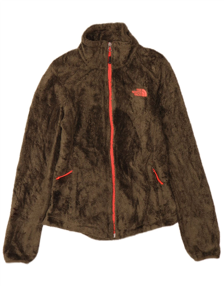 Женская флисовая куртка The North Face UK 6 XS, полиэстер цвета хаки